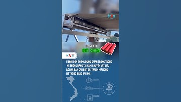 5 Loại Con Lăn Băng Tải Quan Trọng Trong Hệ Thống Băng Tải  | TKNET | #shorts