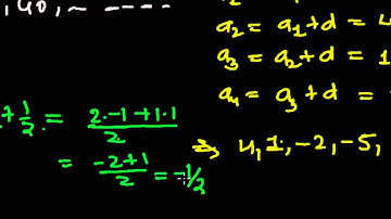 How to Write the First Four (4) terms of an Arithmetic Sequences