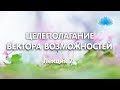 Софоос. Лекция 7. Целеполагание, вектора возможностей