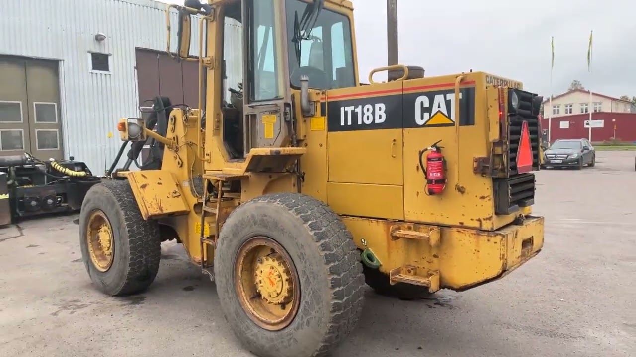 Hjullastare CAT IT18B