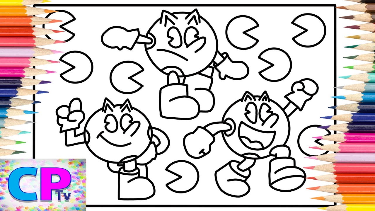 Pac-Man Coloring Pages/Fast Pack-Man/Sub.Sound - Feel The Buzz/Spektrem