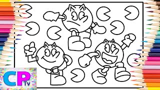 Pac-Man Coloring Pages/Fast Pack-Man/Sub.Sound - Feel The Buzz/Spektrem - Shine [NCS Release]