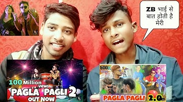 Pagla Pagli 2.0 Rap Song - SACHIN (Official music video)@Official ZB @RapperTeraBhaiSachinin studio