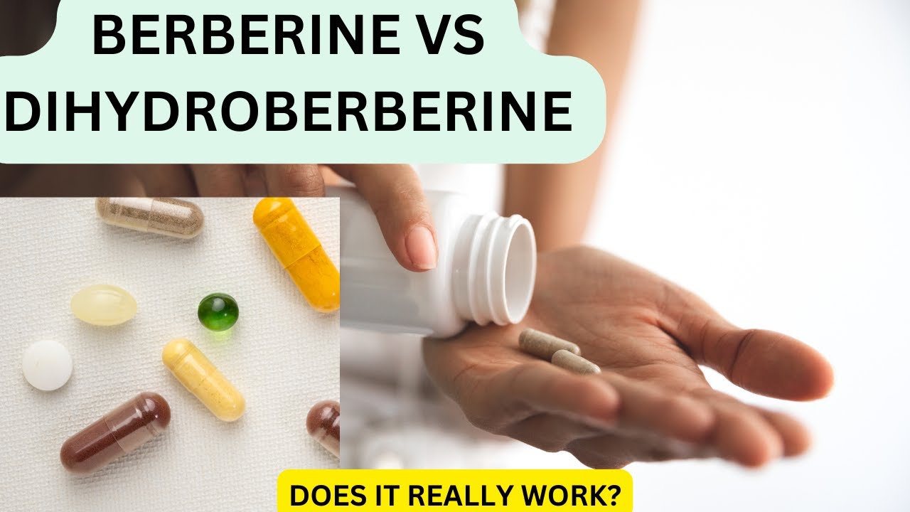 BERBERINE VS DIHYDROBERBERINE. (TWO POWERFUL NATURAL WEIGHTLOSS