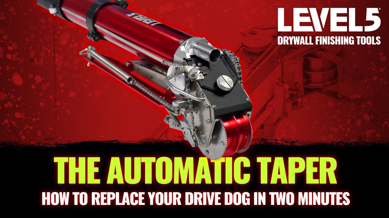 Drive Dog Assembly For the LEVEL5 Automatic Drywall Taper 