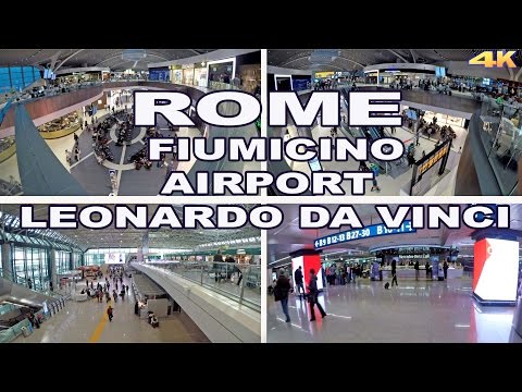 Video: Leonardo da Vinci-Fiumicino Lughawegids