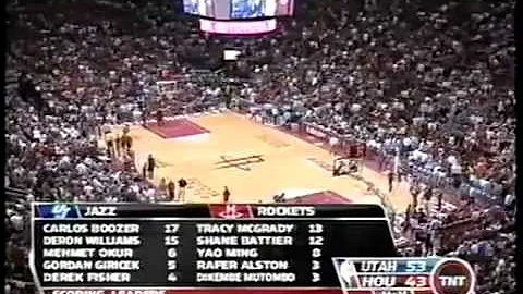 2007 First Round Game 7 - Jazz @ Rockets - Mcgrady vs Deron - DayDayNews