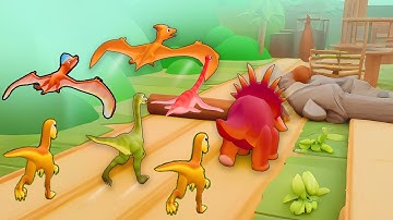 Dino Shifting 🏃‍♂️🚗🚲🚦All Levels Gameplay Walkthrough Android,ios Max Level 25