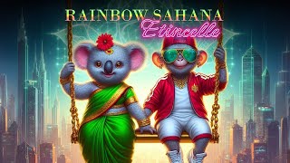 Rainbow Sahana - Etincelle - Synthwave - Electro pop - Dystopie - Métavers - Metaverse - AI