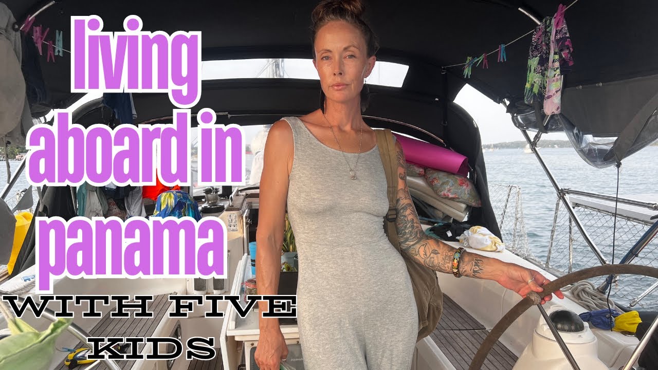 Living aboard with five kids in Panama ep55   4K