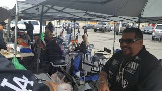 The original l a.raiders booster club end of season tailgate party