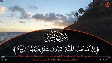 إِنَّ أَصْحَابَ الْجَنَّةِ الْيَوْمَ فِي شُغُلٍ فَاكِهُونَ🤍 |تلاوة خاشعة من سورة يس| محمدعبدالبديع