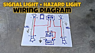 Wiring diagram | signal light and hazard light