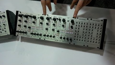 [NAMM] Marion Systems SEM-X, PS-1A & RM-1B