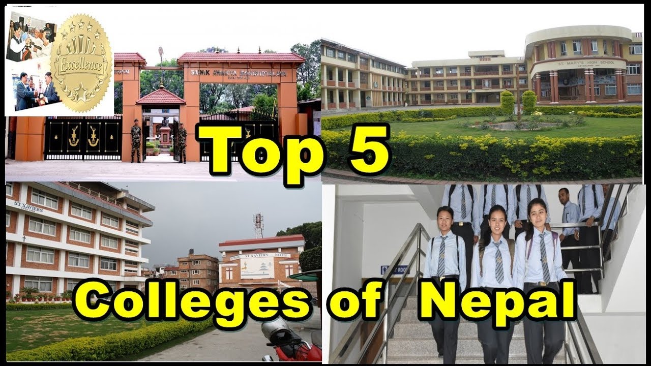 Top 5 Plus Two Colleges of Nepal 2017 2018 YouTube