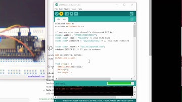 How to upload DHT11 data to Thingspeak using ESP8266