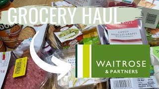 WHAT £35 GETS YOU AT THE MOST EXPENSIVE SUPERMARKET IN ENGLAND || WAITROSE GROCERY HAUL