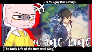 •|Saitama react to Wang Ling|• // The Daily Life of the Immortal King // Gacha club 🇺🇸/🇧🇷