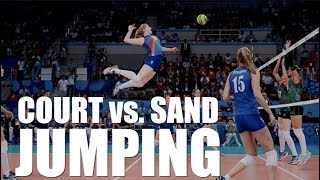 How To Jump Higher Off of COURT & SAND (Volleyball Tutorial) screenshot 5