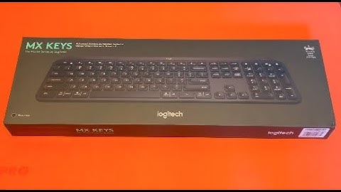 Logitech MX Keys Keyboard Unboxing