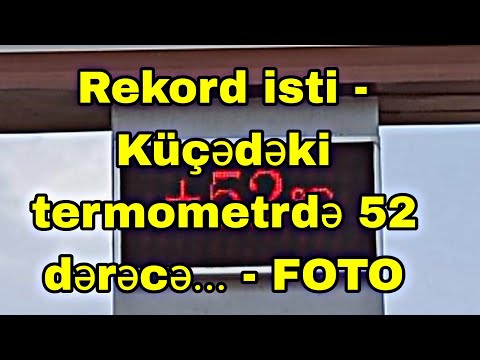 Video: Termometrdə po5 nə deməkdir?