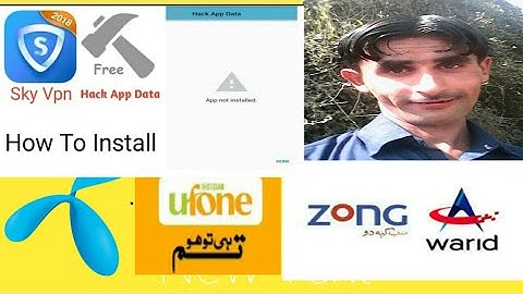 How To Install Sky Vpn and Hack App Data on Android Phone/Urdu Hindi by Ali hassan tech
