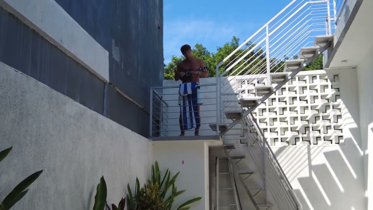 French famous guitarist, Turn around Bali 