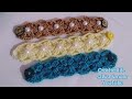 وصلة كمامة كورشيه بغرزة زهرة الياسمين سهلة وأنيقة - COMO TEJER SALVA OREJAS A CROCHET