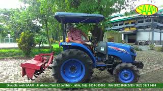 Implement Rotary untuk Traktor Roda 4 - Lebar 120 CM - Untuk Traktor 20 sampai dengan 50 PK