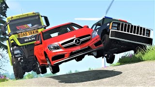 Dangerous Driving truck and Car Crashes game 4k  rally bar [BeamNG.Drive]gameplay _ gamer #crash