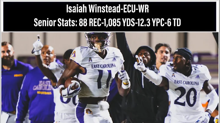 Isaiah Winstead Senior Season Highlights-ECU WR-20...