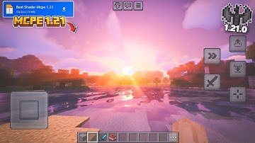 Top 3 BEST SHADERS for Minecraft PE 1.21+ || Render Dragon SHADER for MCPE !! [Part 2]