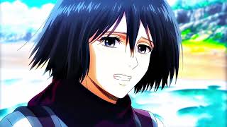 Mikasa Ackerman - Twixtor 4k with cc / for edit - free