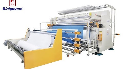 Single Color Double Rows Quilting and Embroidery Machine
