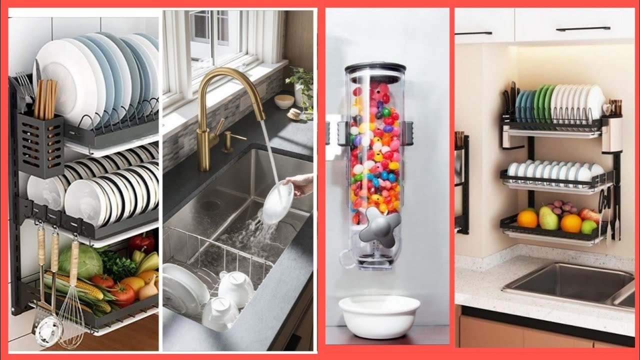 Simplify Your Space using Amazon must haves Kitchen Organise rack/sink