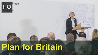 Plan For Britain Prime Ministers Speech On Brexit Negotiating Objectives
