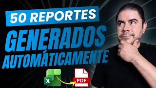 This is how I generate 50 PDF reports in Excel in less than 1 minute using a macro This is how I generate 50 PDF reports in Excel in less than 1 minute using a macro