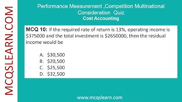 Performance Management Quiz Question Answer PDF | Performance Management Ch 27 Class 9-12 Notes App