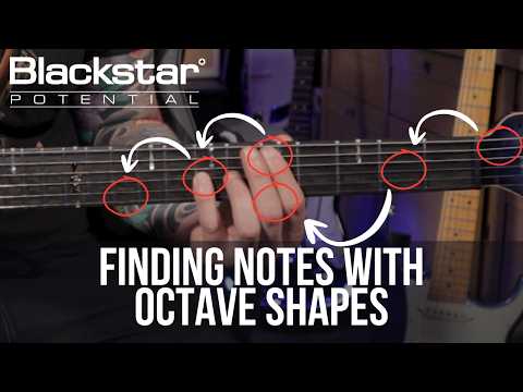 Finding Notes with Octave Shapes | Blackstar Potential Lesson