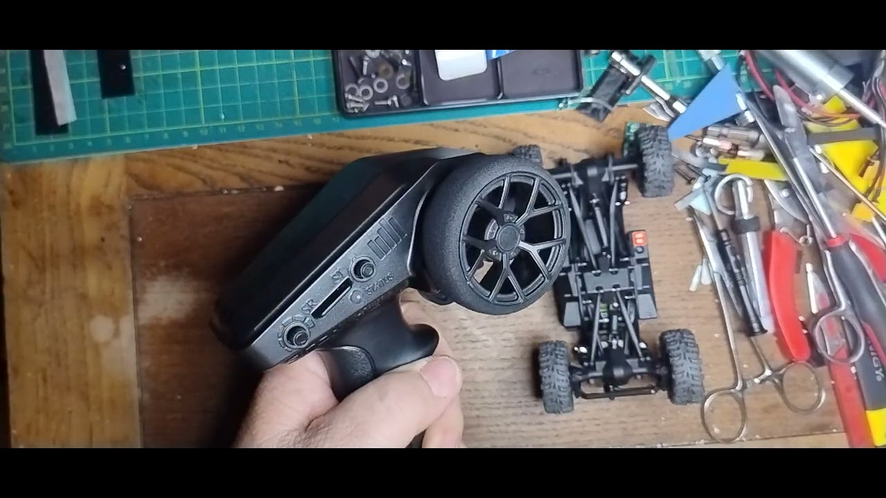 SCX30 Throttle trigger calibration settings - YouTube