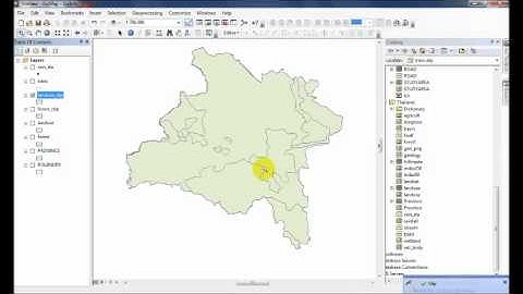 การใช้โปรแกรม ArcMap 10 ด้วยชุดคำสั่ง Geoprocessing (Clip , Batch Clip , Intersect , Union)