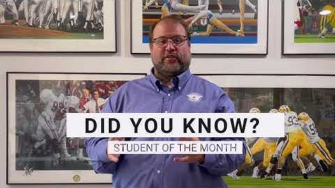 USSA Did You Know - Student of the Month