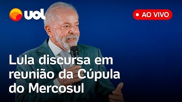Lula discursa em reunião da Cúpula do Mercosul em Foz do Iguaçu, no Paraná; assista ao vivo