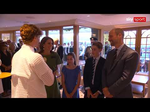 Video Jannik Sinner incontra la famiglia reale dopo il suo successo a Wimbledon