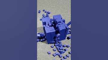 Satisfying Cubes Demolition with a Metal Ball