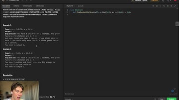 Assign Cookies | 455 Leetcode | Python3