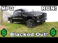 New RAM 1500 Limited Blacked Out!!! - Is This Too Expensive Or Should You Get A Laramie? MPG Run!!!