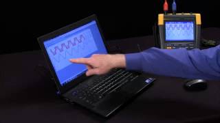 How To Transfer Data From A Fluke Portable Oscilloscope to FlukeView® Software screenshot 4