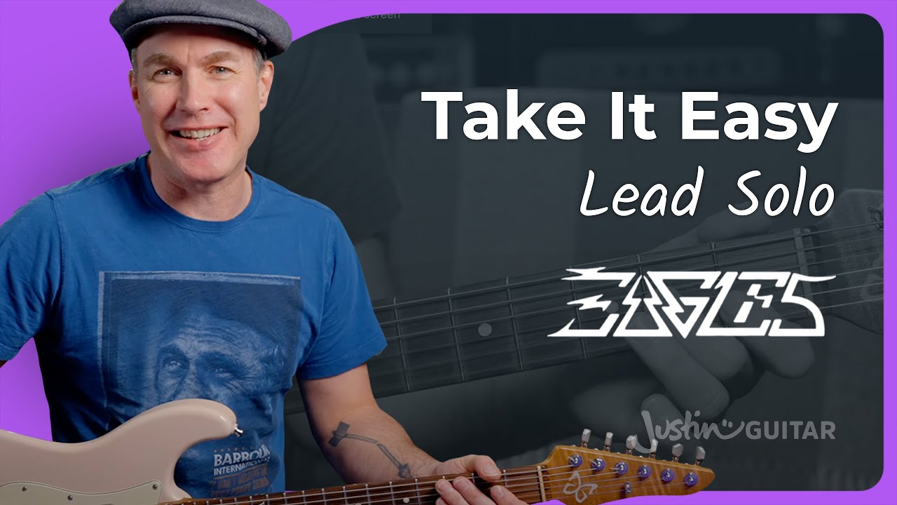 Take It Easy by Eagles  Lead Solo Guitar Lesson