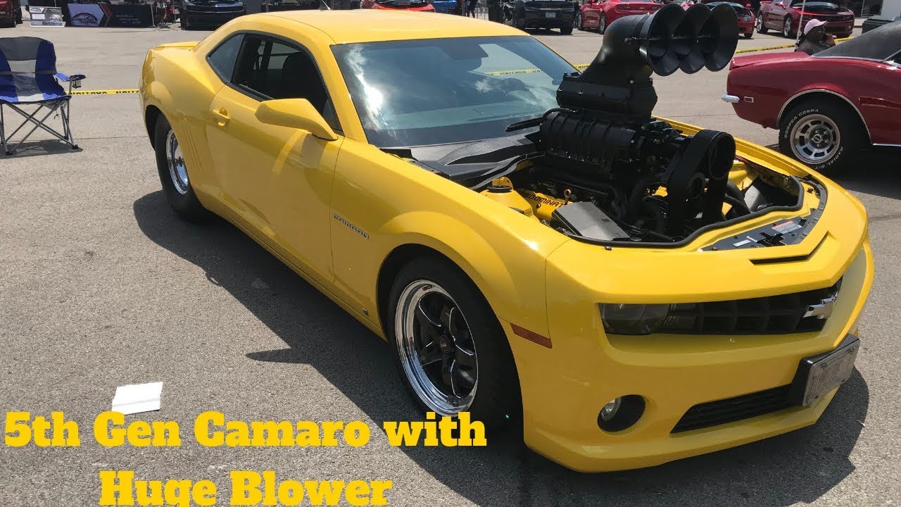 5th Gen Camaro with Huge Blower YouTube